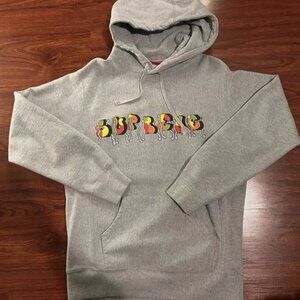 SUPREME blade whole car hooded sweatshirt 2016 size medium, grey